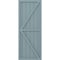 Ekena Millwork Americraft 6-Board Wood 2 Equal Panel Frmd Board-n-Batten Shutters w/Dbl Z-Bar, ARW102BF621X77SBH, PR ARW102BF621X77SBH - alternate 6